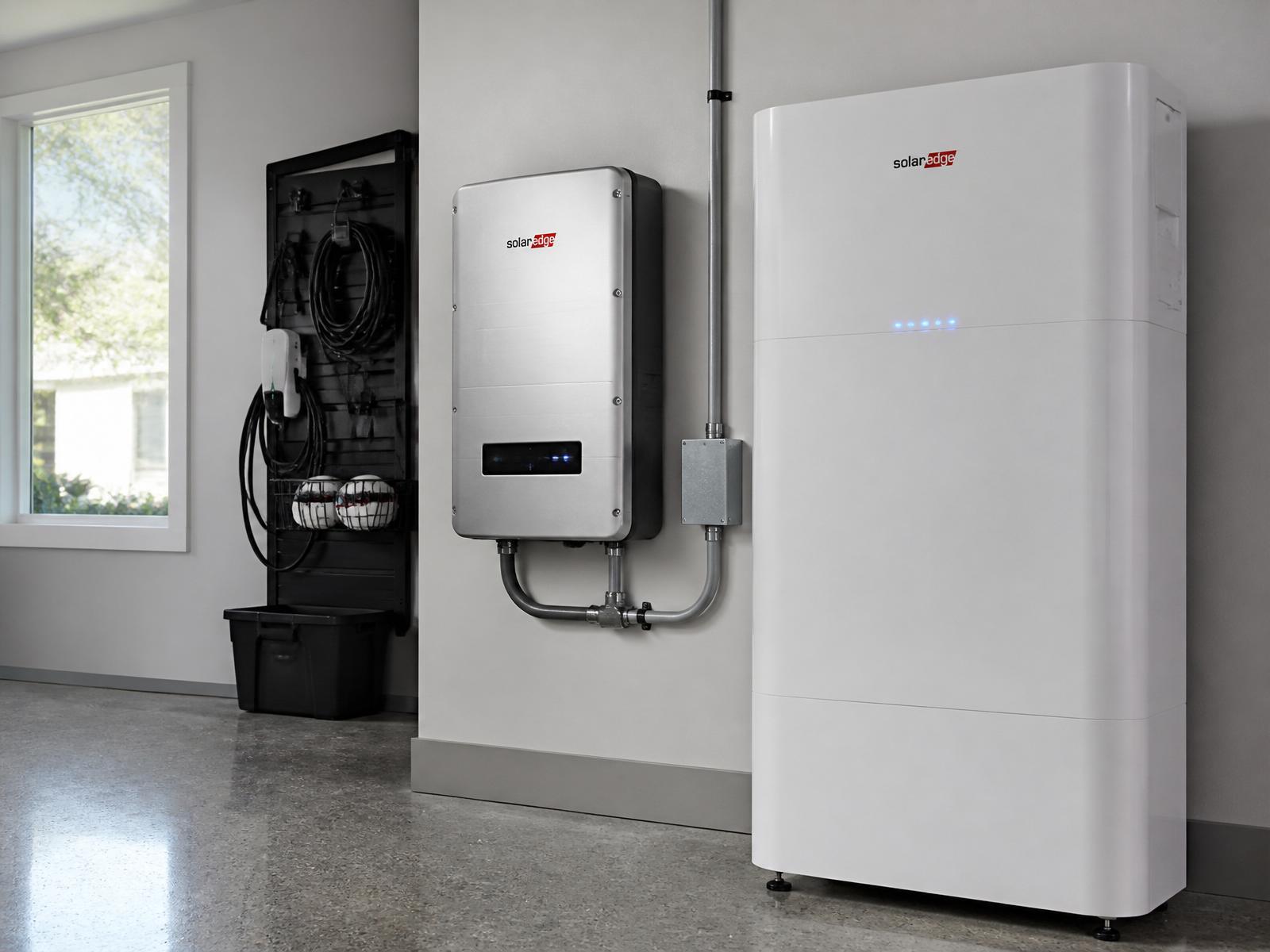 Inverter SolarEdge e batteria di accumulo a muro